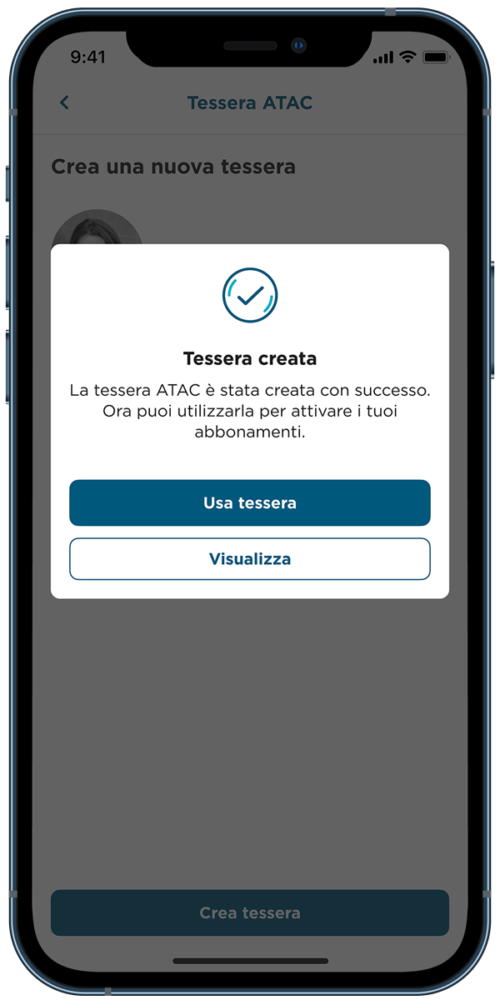 App MooneyGo caricamento tessera ATAC Roma