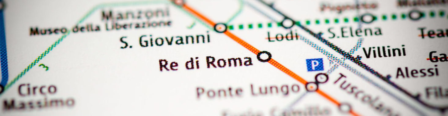 mappa metro roma