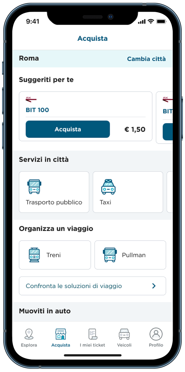 App MooneyGo acquista treni e bus