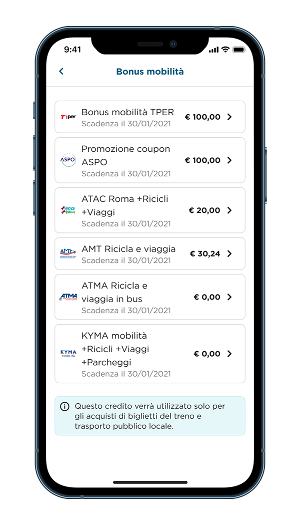 Bonus mobilità_App MooneyGo